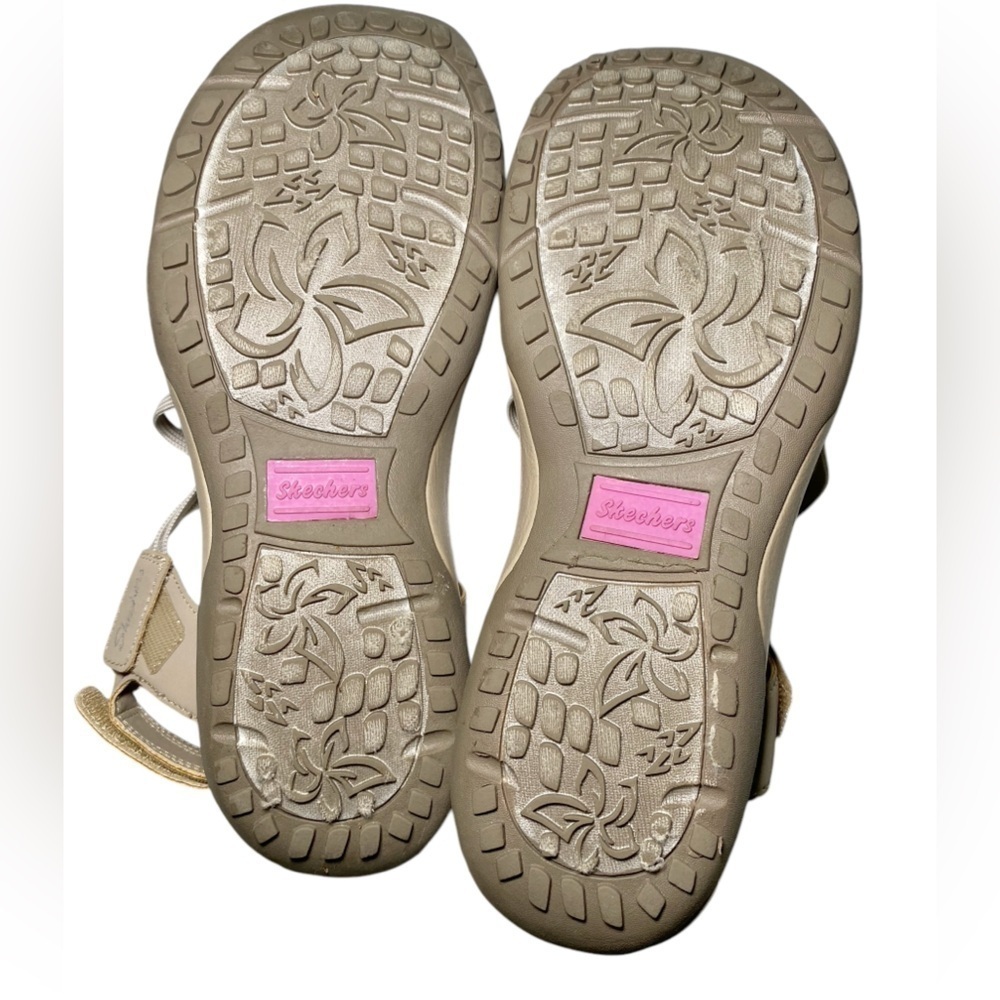 Skechers Reggae Slim Takes Two Sandals - Tan Size 9 - Picture 8 of 10
